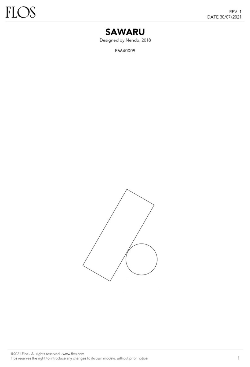 FLOS SAWARU User manual