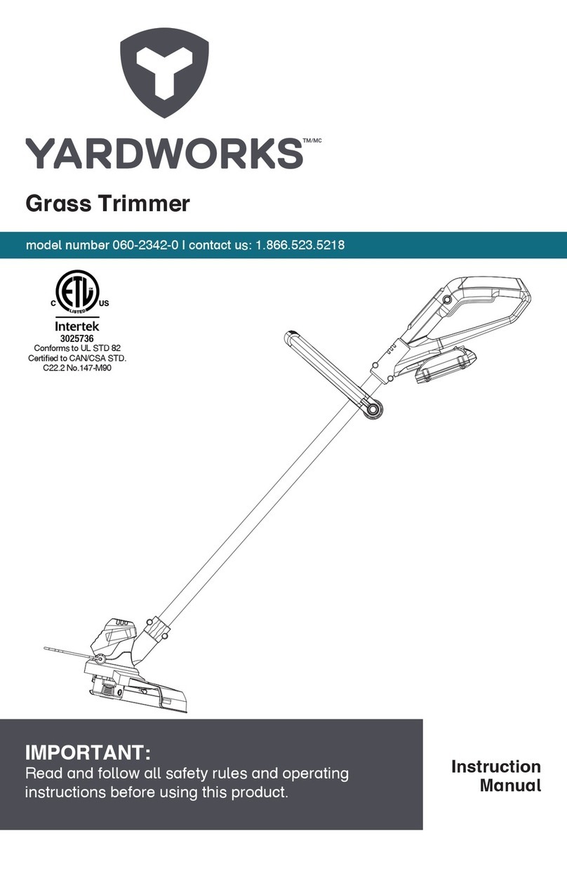 Yard Works 060-2342-0 User manual