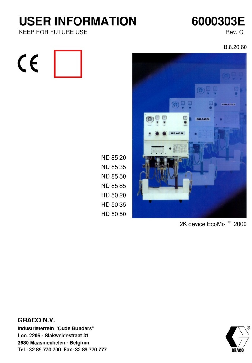 Graco 2K device EcoMix 2000 User information