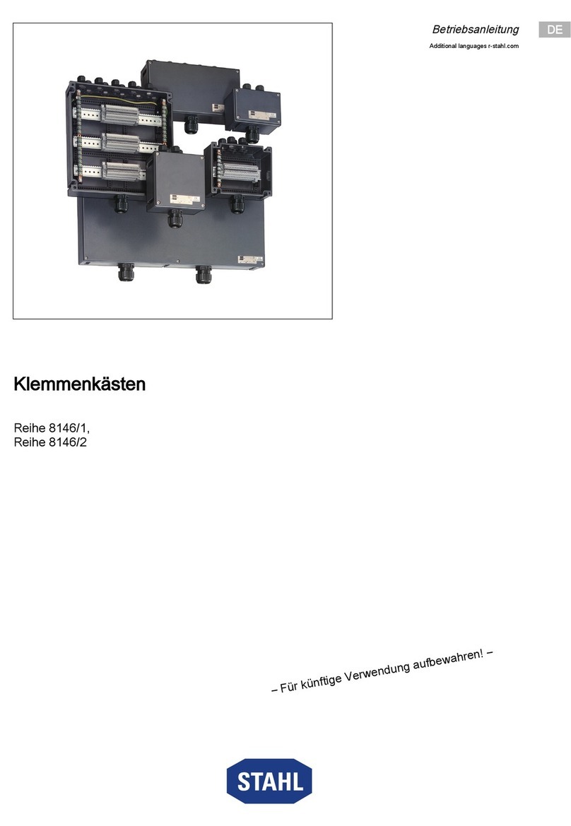 Stahl 8146/1 operating instructions