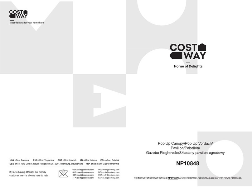 Costway NP10848 Assembly instructions