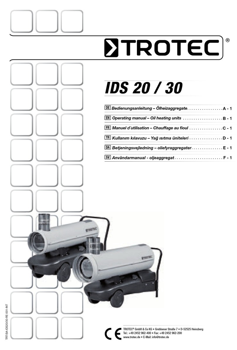 Trotec IDS 30 operating manual