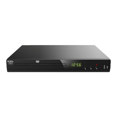 Xoro HSD 8460 User manual