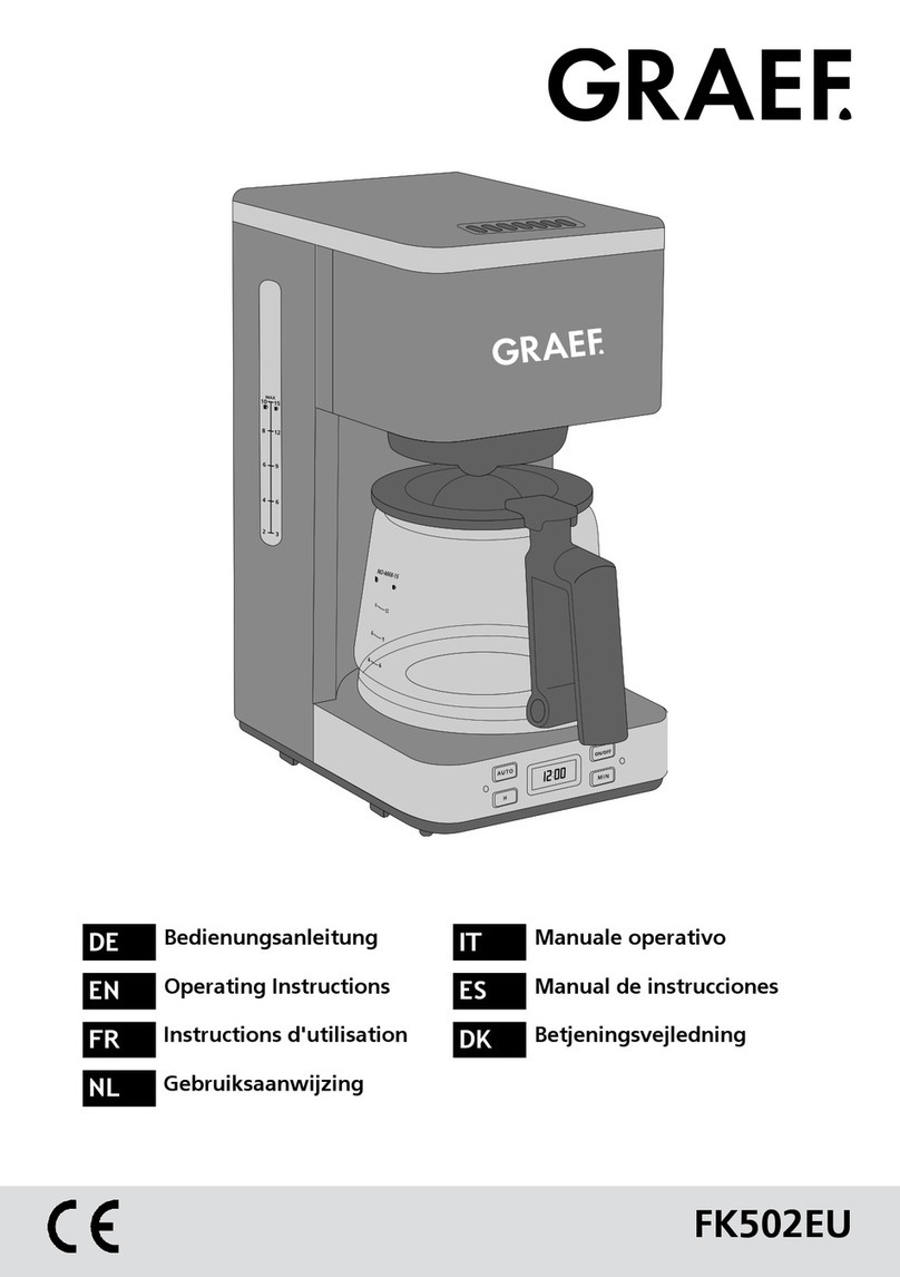 Graef FK502EU operating instructions