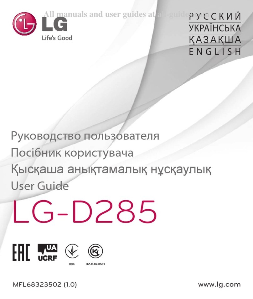 LG LG-D285 User manual