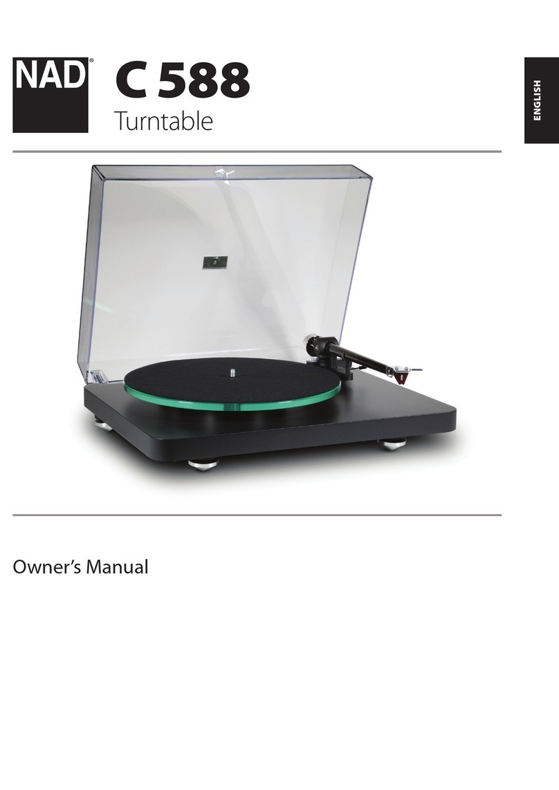 NAD C 588 owner's manual