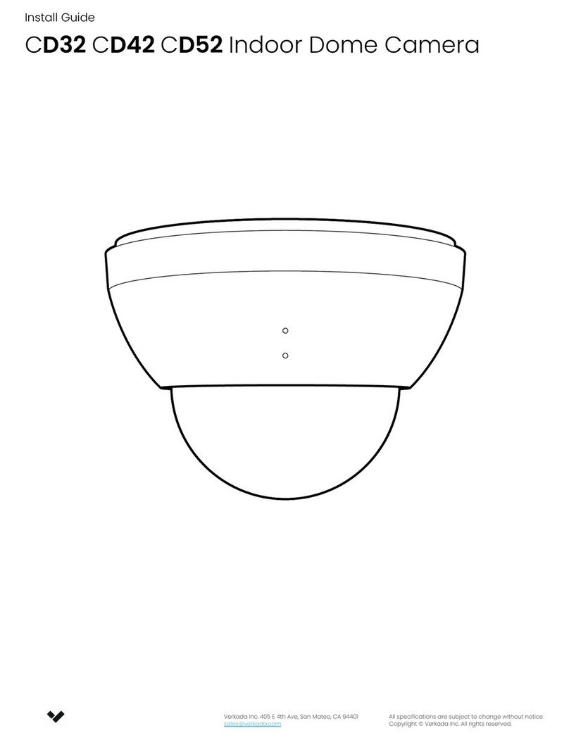 Verkada CD32 User manual