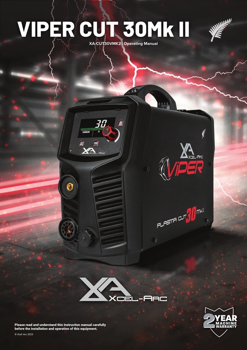 Xcel-Arc VIPER CUT 30Mk II User manual