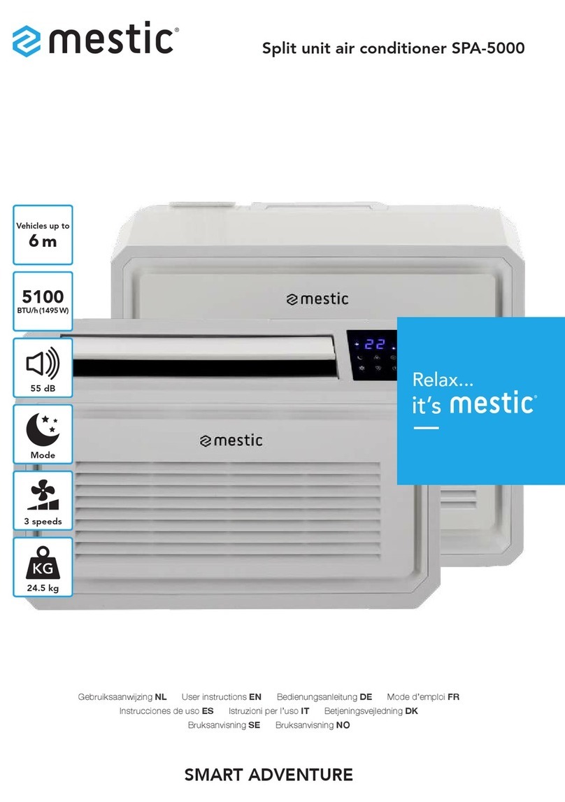 MESTIC SPA-5000 User manual