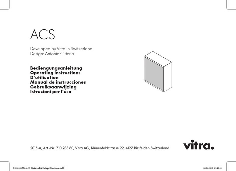 VITRA ACS User manual VITRA ACS User manual