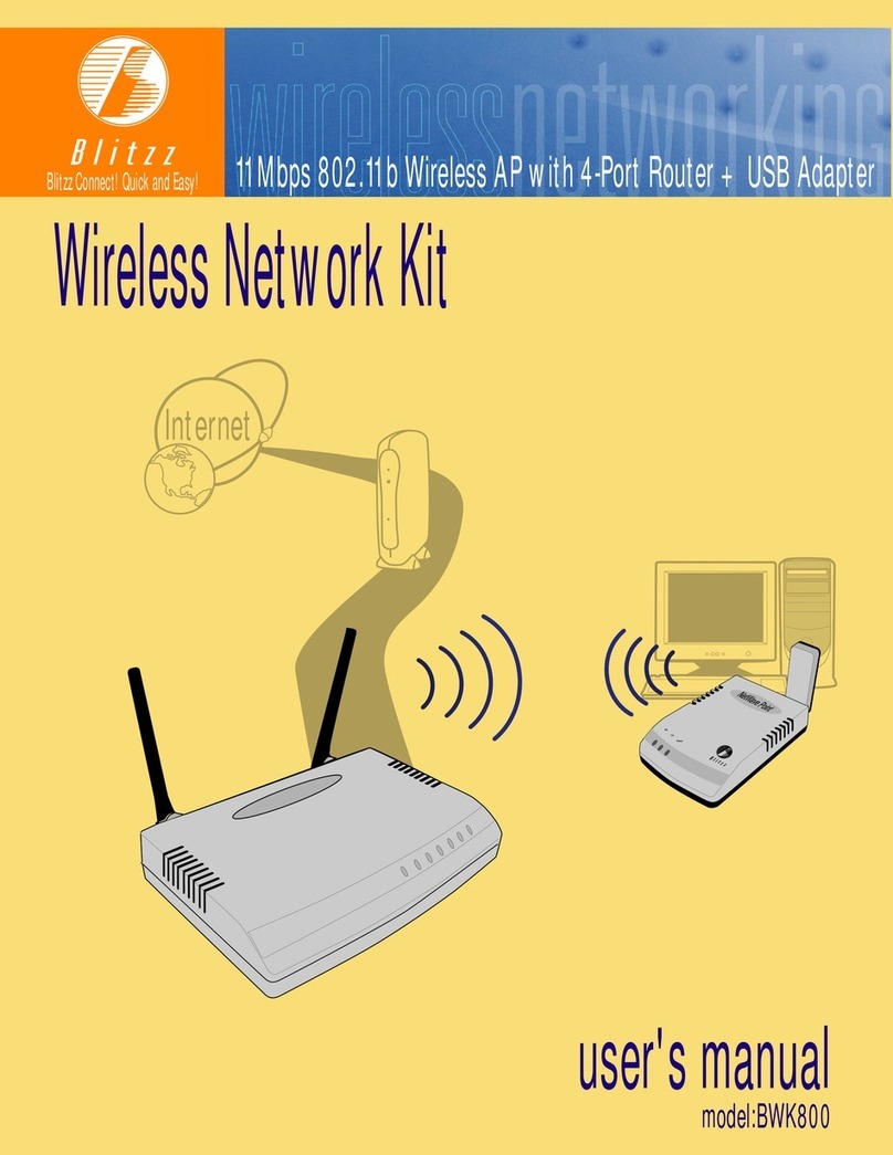 Blitzz BWK800 user manual