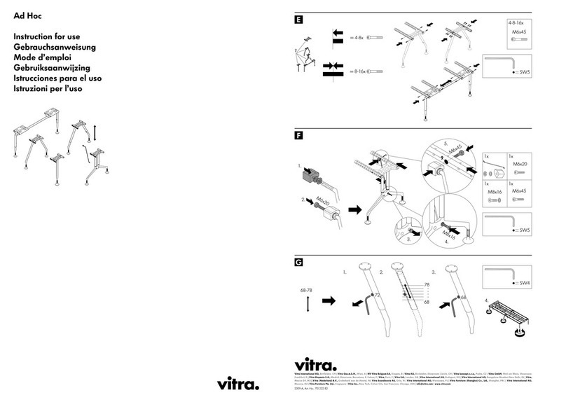 VITRA Ad Hoc User manual