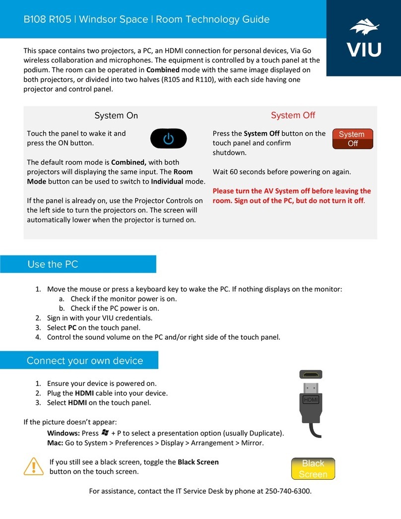 VIU Windsor Space Technology guide