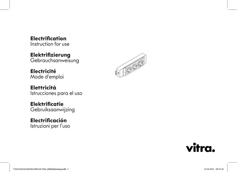 VITRA Electrification User manual