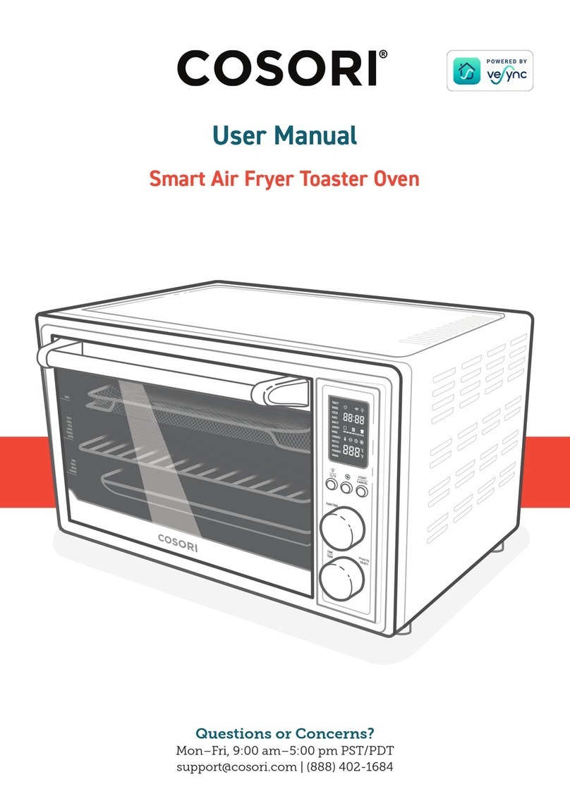 Cosori CTO-R301S-SUSW User manual