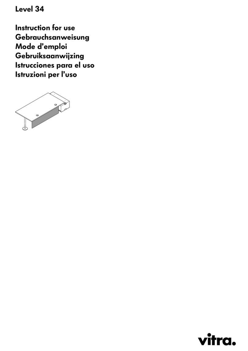 VITRA Level 34 User manual