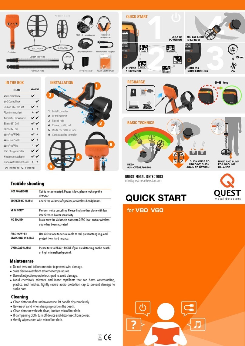 Quest Engineering V80 User manual