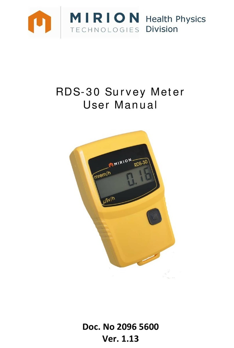 Mirion Technologies RDS-30 user manual