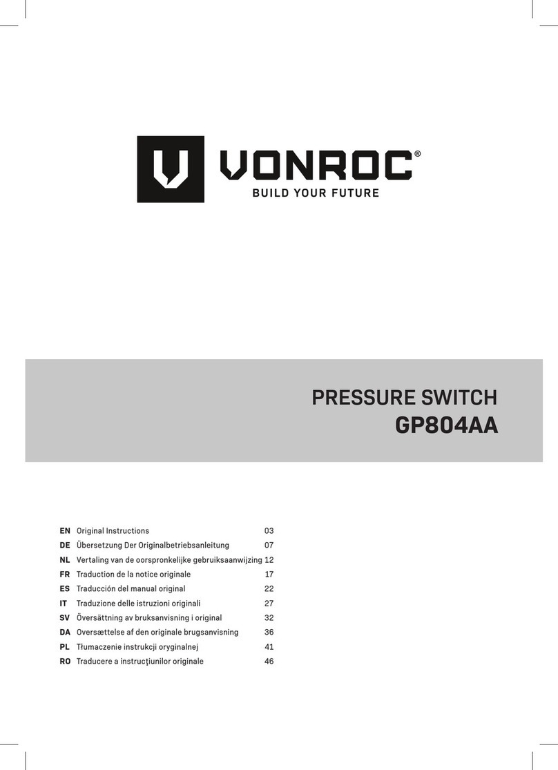 VONROC GP804AA Original instructions