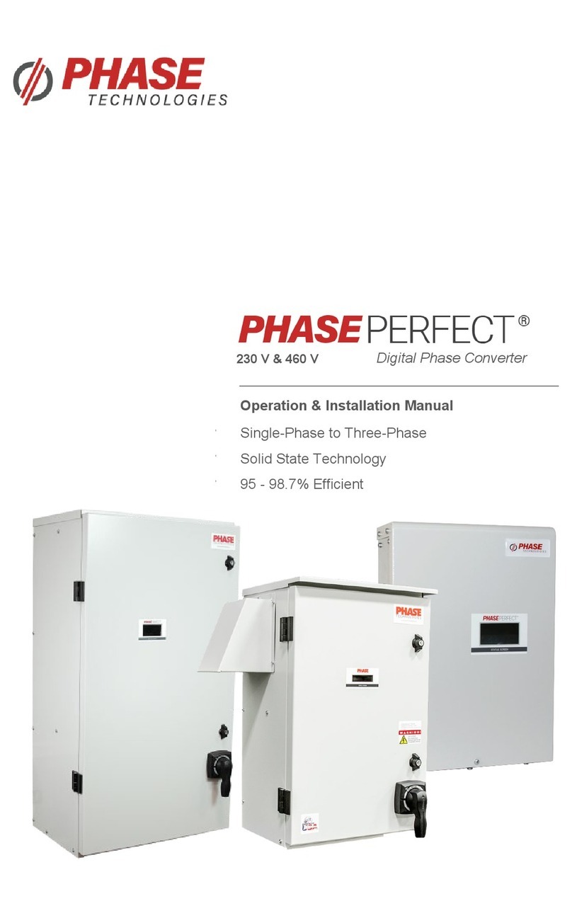 Phase Technologies Phase Perfect PT007 User manual