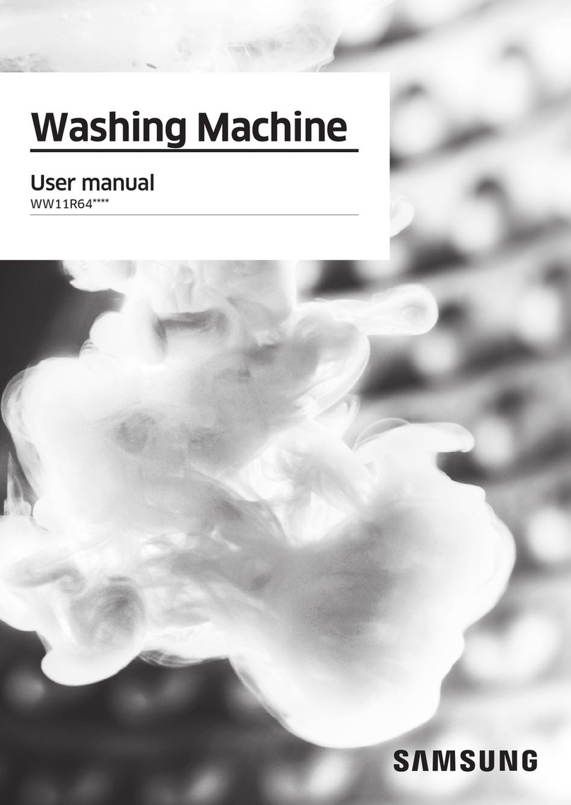 Samsung WW11R64 Series User manual