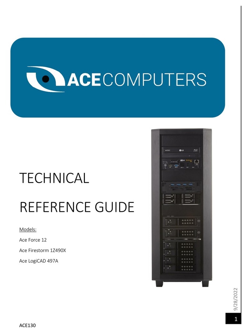 ACE COMPUTERS Force 12 Technical reference guide