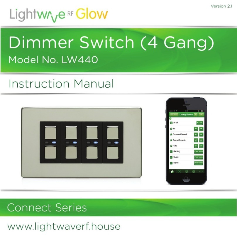 LightwaveRF LW440 instruction manual