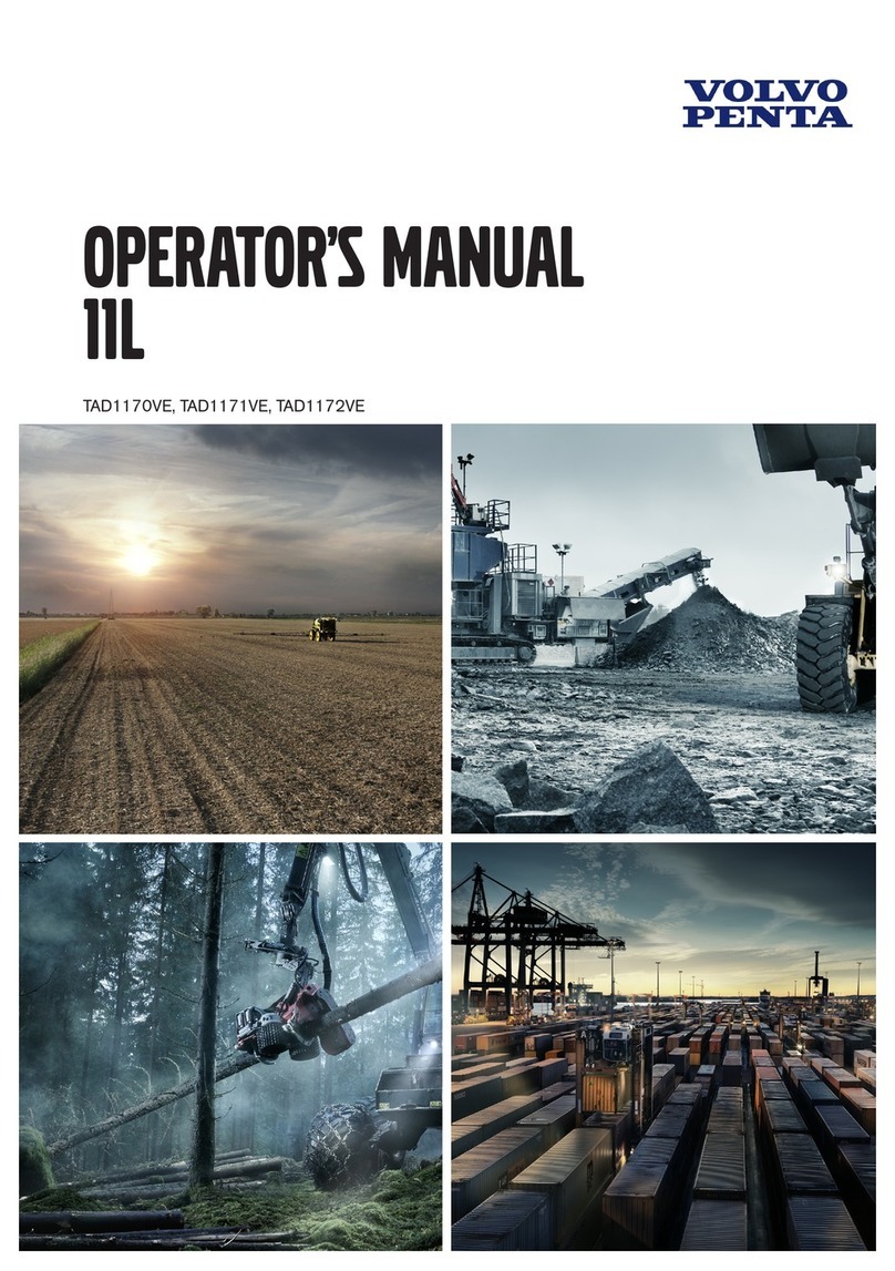 Volvo Penta TAD1170VE User manual