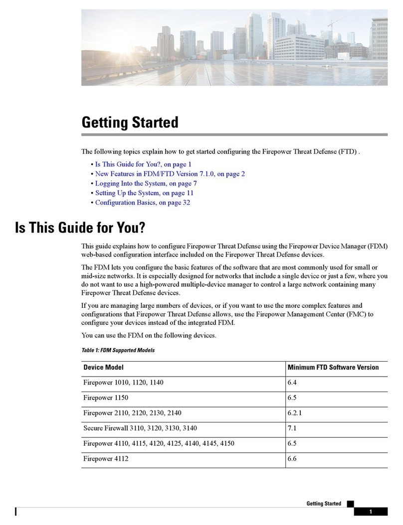 Cisco Firepower 1010 User manual
