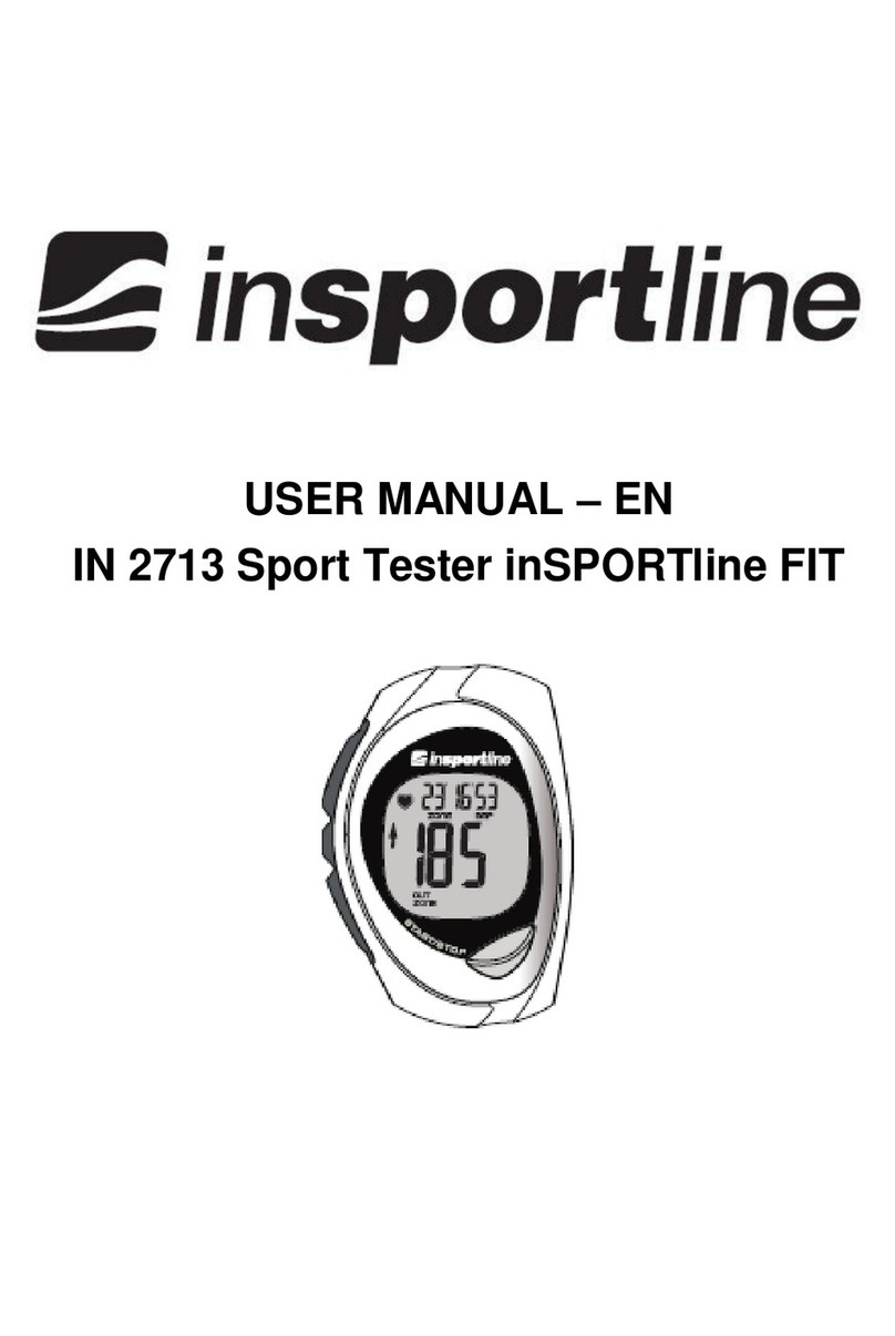 Insportline FIT user manual