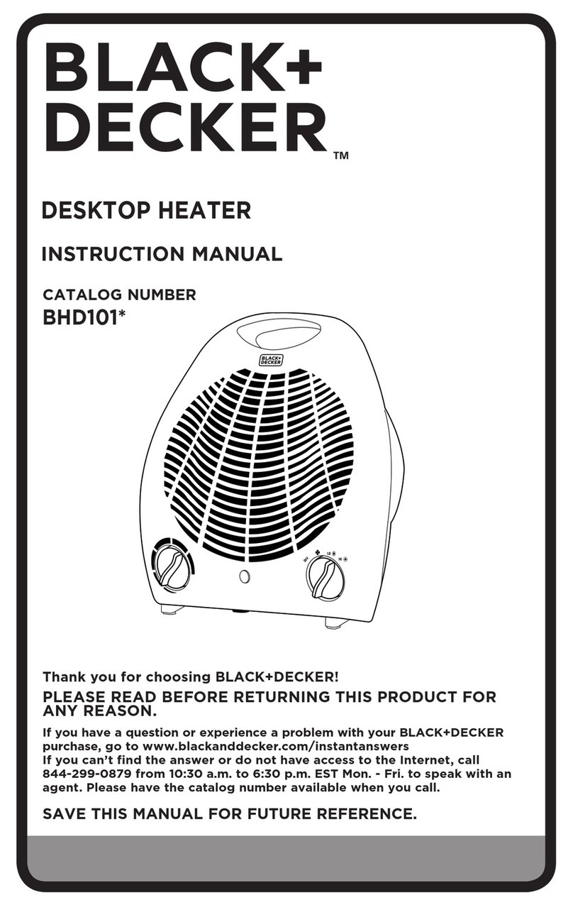 Black & Decker BHD101 Series User manual