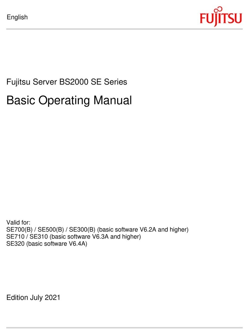 Fujitsu BS2000 SE320 User manual