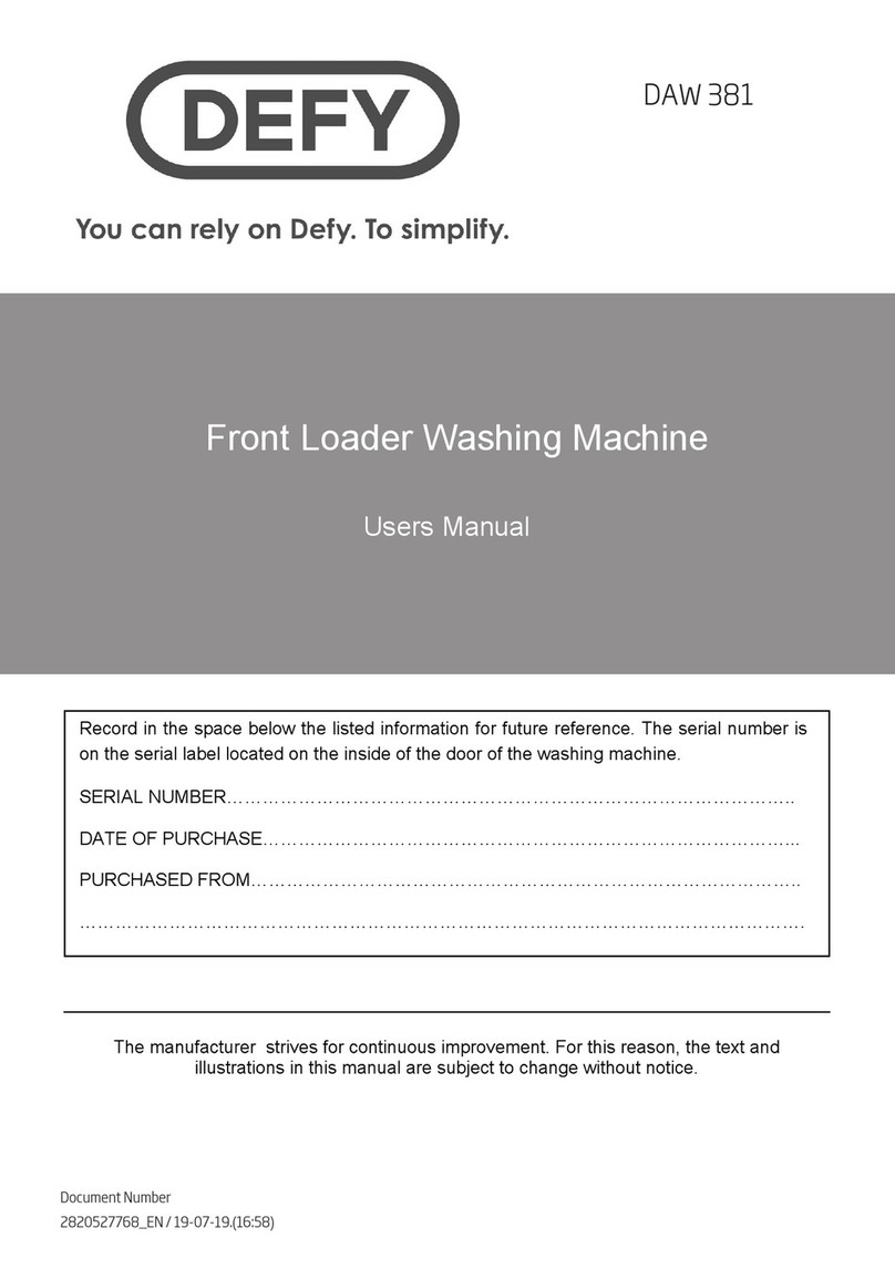 Defy DAW 381 User manual