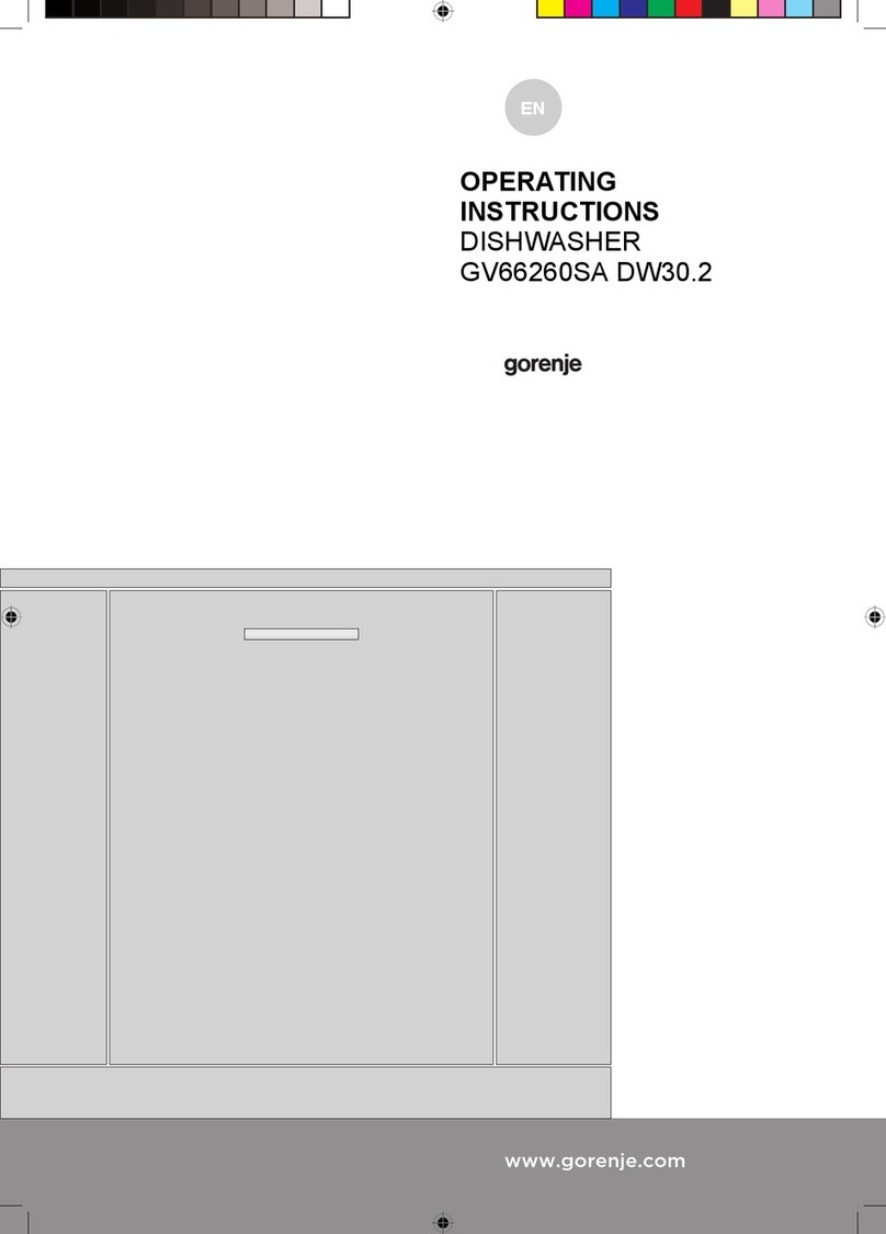 Gorenje GV66260SA DW30.2 operating instructions