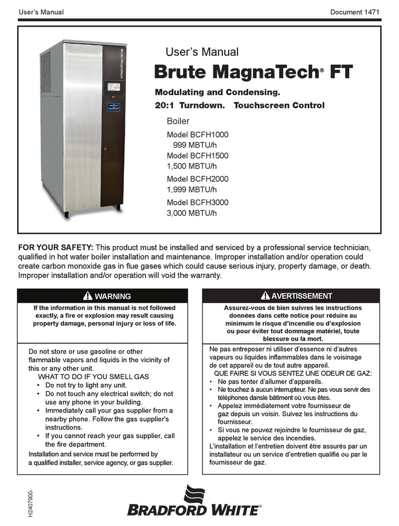 Bradford White Brute MagnaTech BCFH1000 user manual