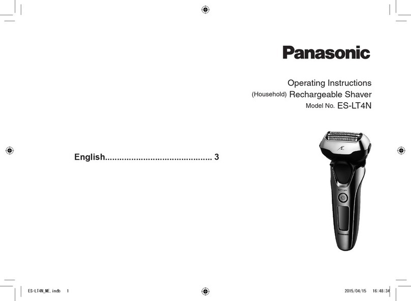 Panasonic ES-LT4N User manual