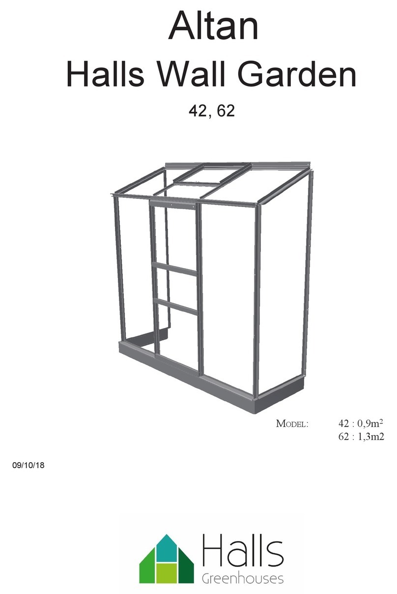 Halls Greenhouses Altan 2 manual Halls Greenhouses Altan 2 manual