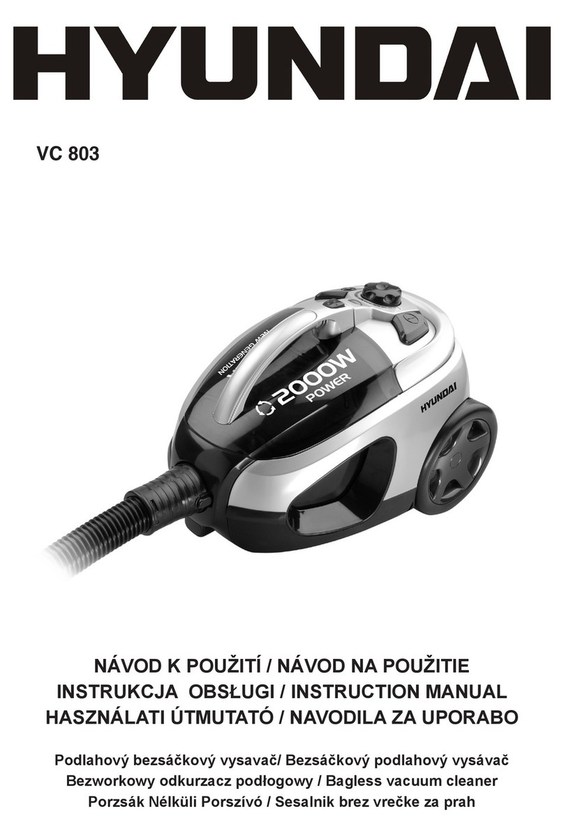 Hyundai VC 803 instruction manual