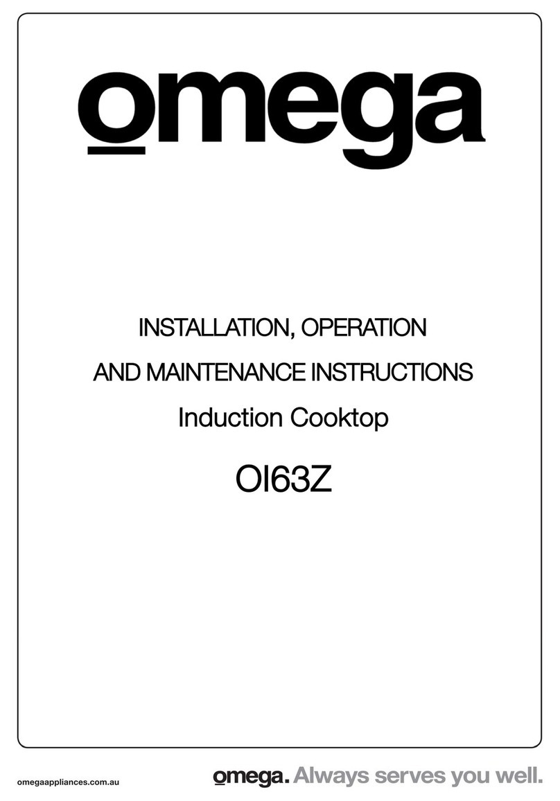 Omega OI63Z Installation, operation and maintenance instructions Omega OI63Z Installation, operation and maintenance instructions