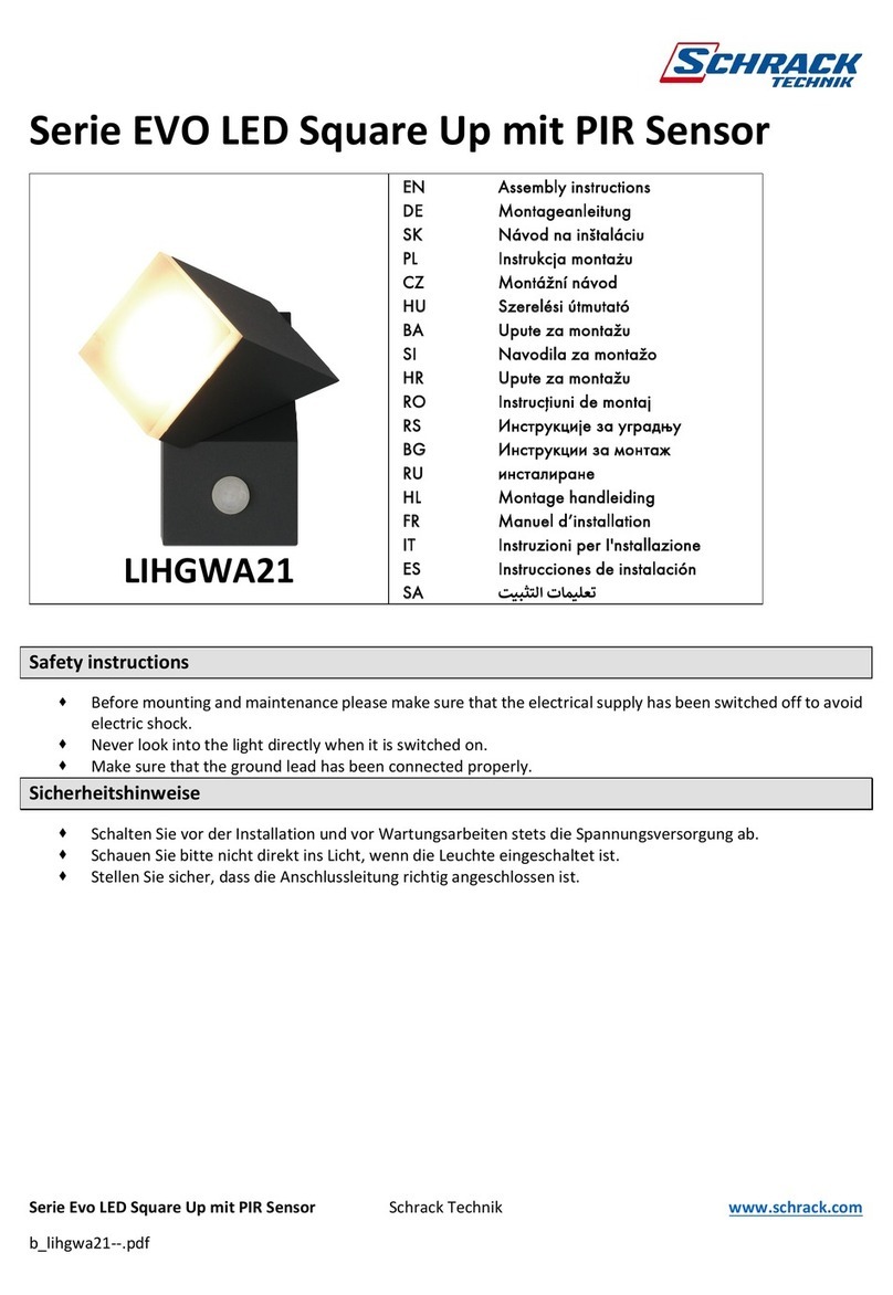 Schrack Technik LIHGWA21 User manual Schrack Technik LIHGWA21 User manual