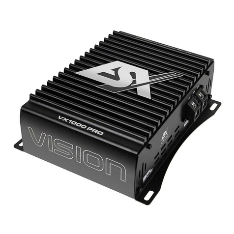 ESX VISION VX1000 PRO User manual ESX VISION VX1000 PRO User manual
