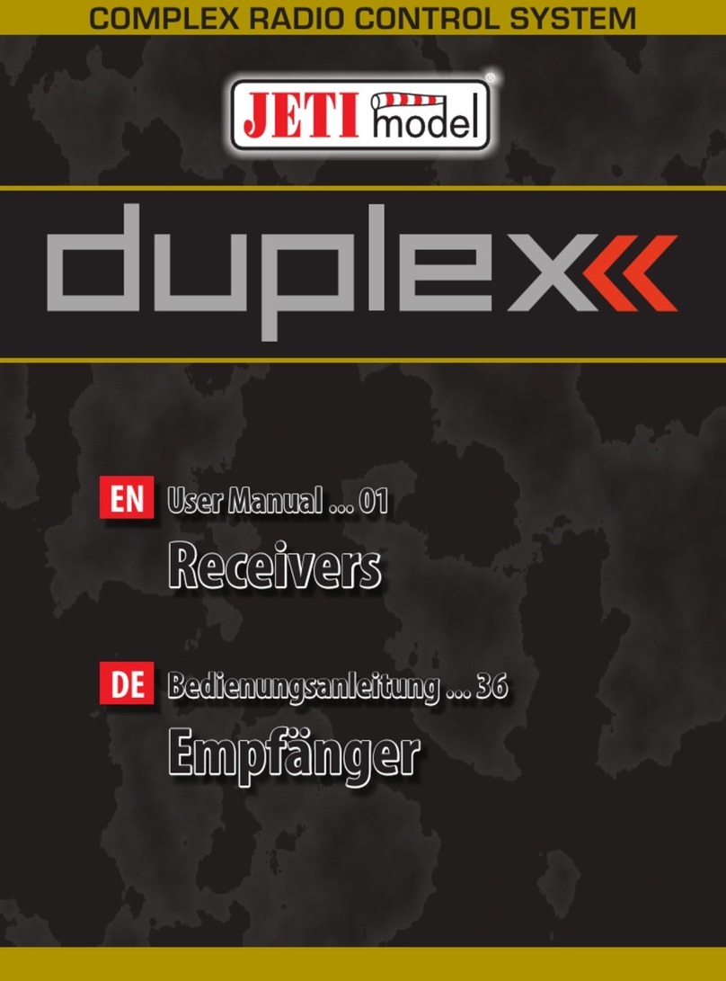 JETI model Duplex R4 RES User manual