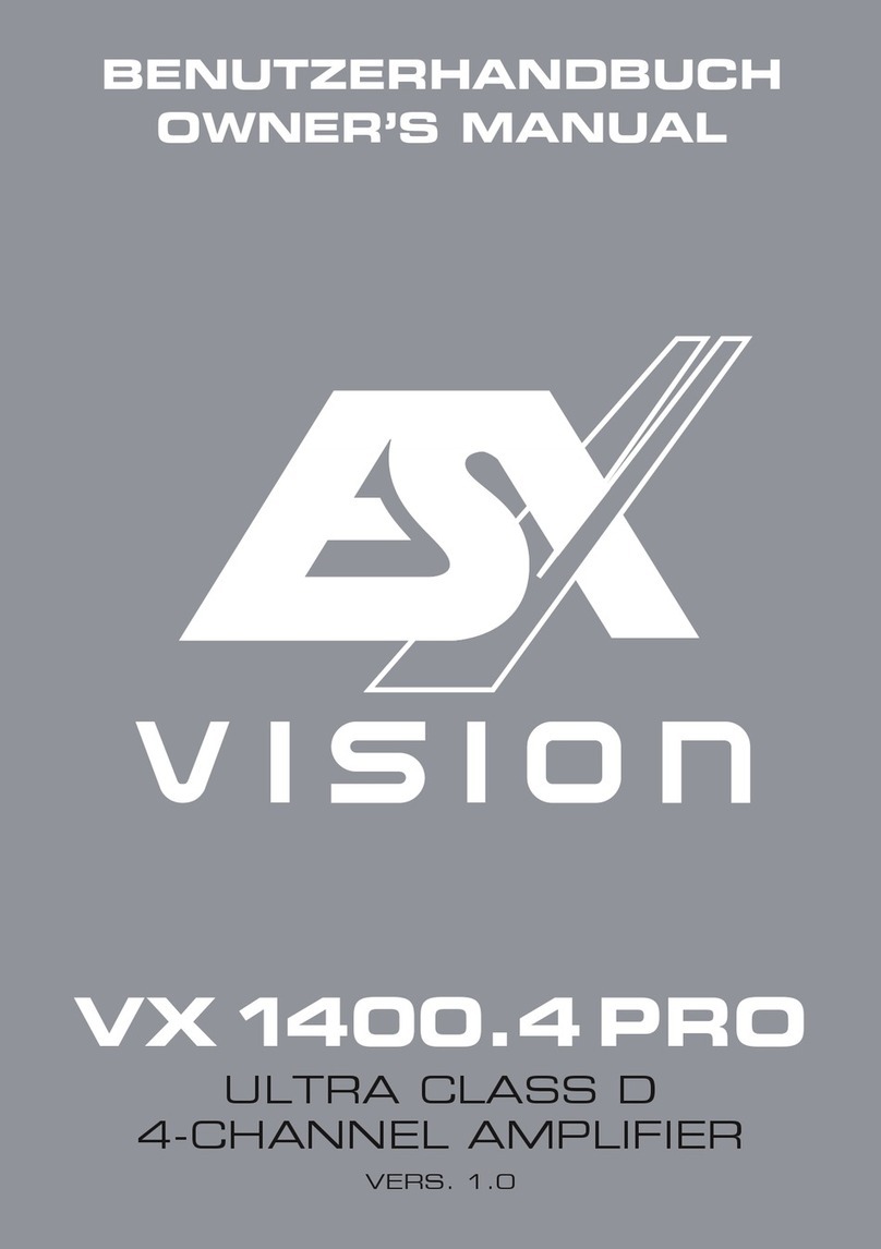 ESX Vision VX1400.4 PRO User manual