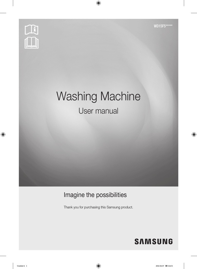 Samsung WD15F5 Series user manual