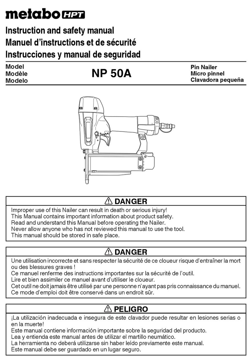 Metabo HPT NP 50A Instruction Manual