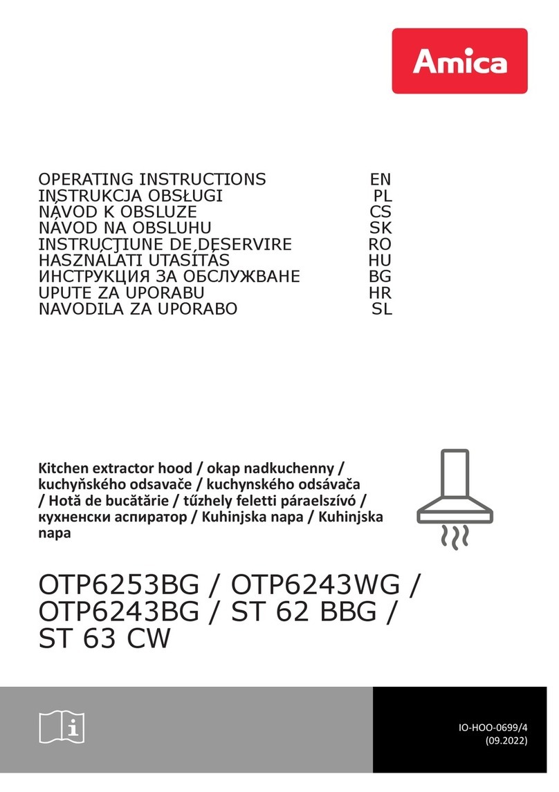 Amica ST 63 CW User manual