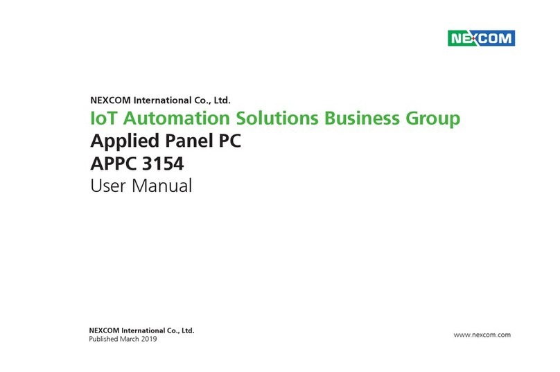 Nexcom APPC 3154 user manual