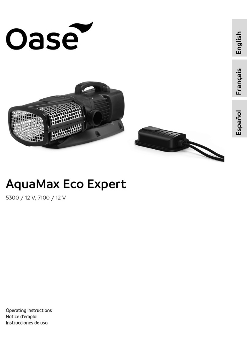 Oase AquaMax Eco Expert 5300 operating instructions