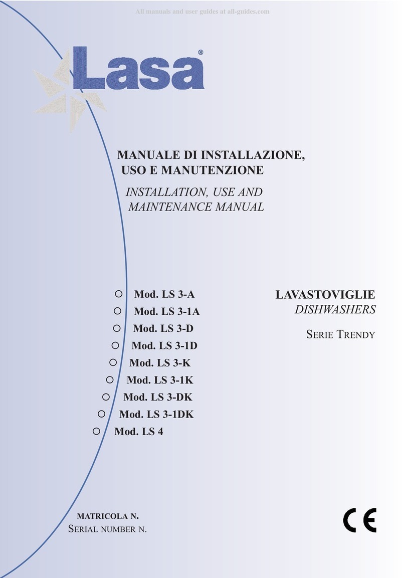 LASA TRENDY Series Installation, use and maintenance manual