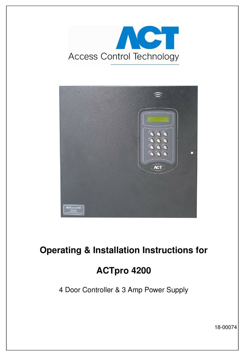 ACT ACTpro 4200 Product guide